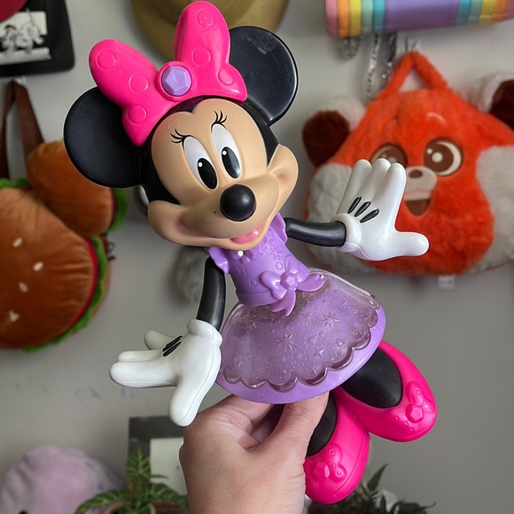 Disney Other - Minnie Mouse Toy with Light Up Skirt